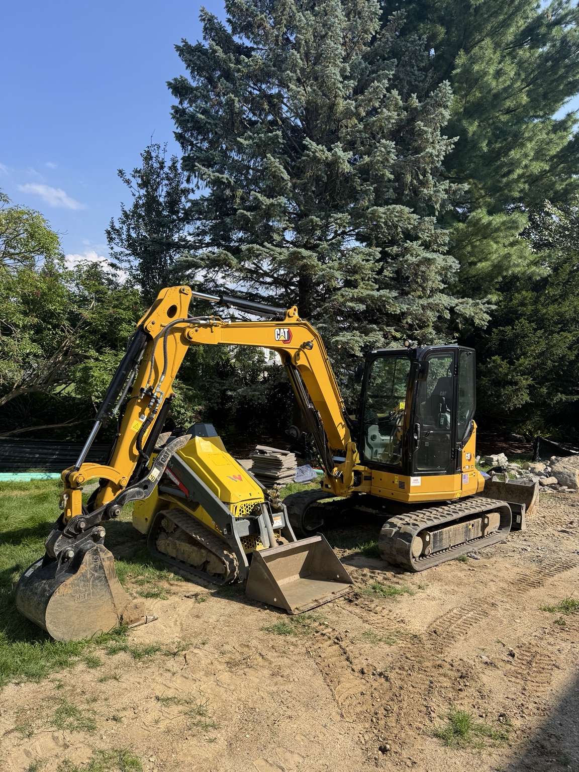 Gill Excavation excavator and compact track loader